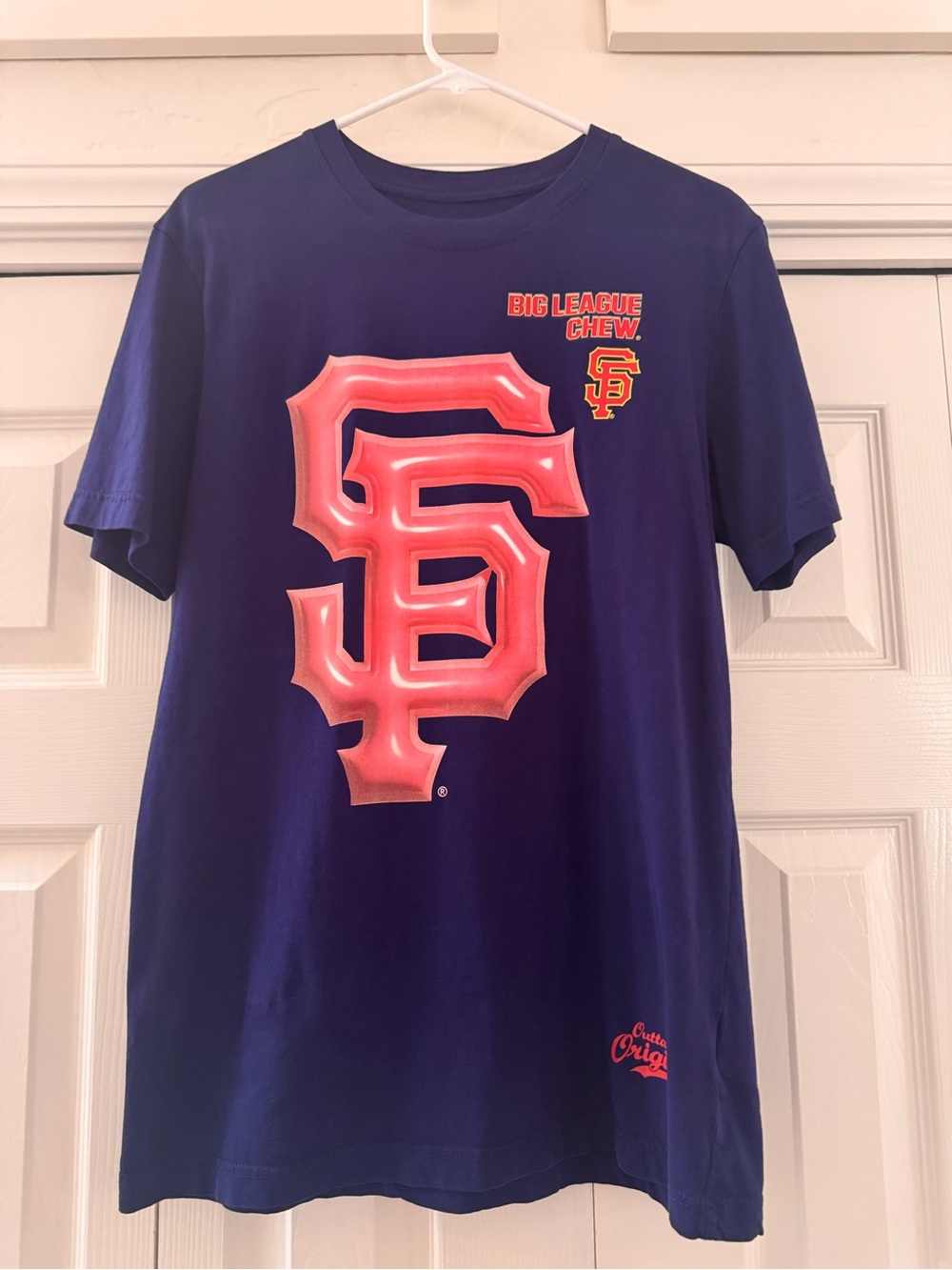 Men’s purple Big League Chew Logo Tee